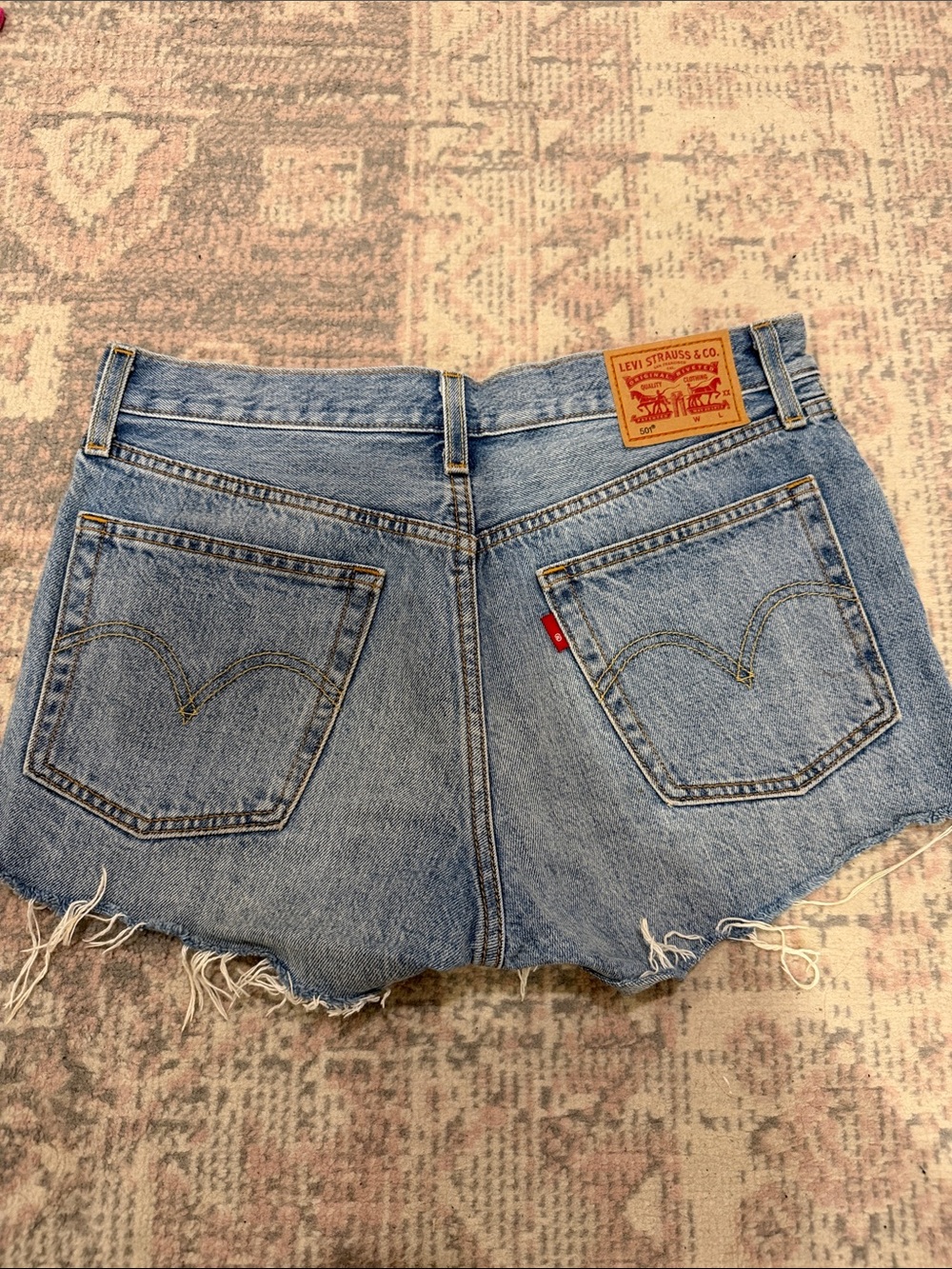 Levi’s cut off jeans shorts